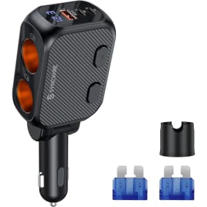 Syncwire 5-in-1 USB-C Car Charger for $13 Syncwire 5-in-1 USB-C Car Charger for $13