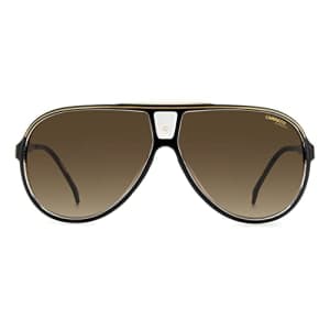 Carrera 1050/S Black Gold/Brown Shaded 63/10/135 men Sunglasses for $47