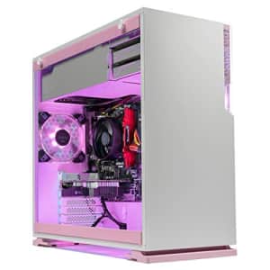[Limited Pink Edition] SkyTech Venus Desktop Gaming Computer PC (Ryzen 3 1200, GTX 1050 Ti 4GB, 8GB for $1,069