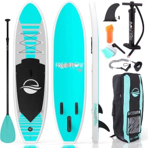 SereneLife Inflatable Stand Up Paddle Board for $230