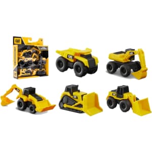 Caterpillar CAT Construction Little Machines 5-Pack: $4.74 via Sub & Save