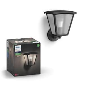 Philips Hue Inara White Outdoor Lantern, Wall Fixture & 1 Hue White A19 LED Smart Bulb, Use with for $60