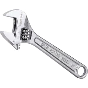 Amazon Basics 4" Adjustable Wrench for $7