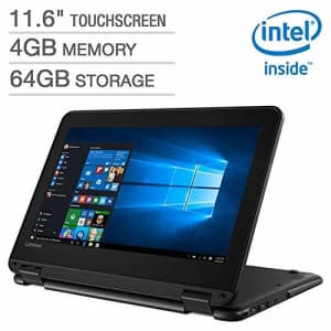 2019 New Lenovo 300e Flagship 2-in-1 Laptop/Tablet for Business or Education, 11.6" HD IPS for $300