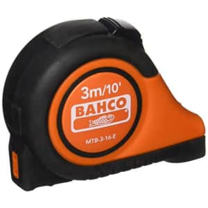 Bahco MTB-3-16-E Tape Measure Deluxe Construction Grade, 5/8 X 12-Inch for $21