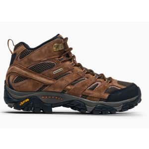 Merrell Men's Moab 2 Waterproof Hiking Boots from $49