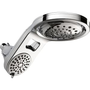 Delta Faucet Universal HydroRain 5-Setting Two-in-One Shower Head for $50 Delta Faucet Universal HydroRain 5-Setting Two-in-One Shower Head for $50