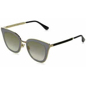 Jimmy Choo LORY/S 2M2 Black/Gold LORY/S Square Sunglasses Lens Category 2 Len for $111