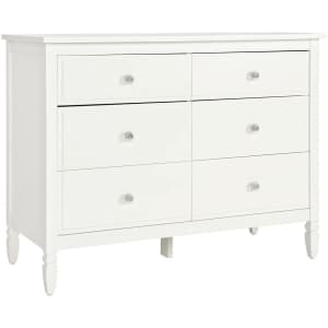 Dorel Living Vivienne 6-Drawer Dresser for $212 Dorel Living Vivienne 6-Drawer Dresser for $212