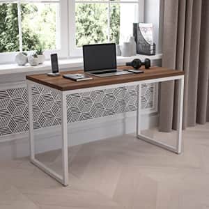Flash Furniture Tiverton Industrial Modern Desk - Commercial Grade Office Computer Desk and Home for $100