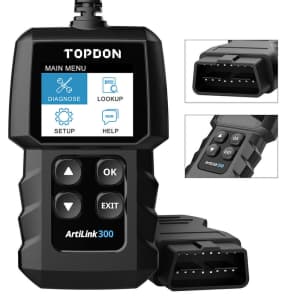 Topdon OBD2 Auto Diagnostic Scanner for $19