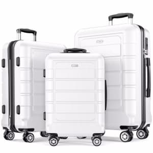 Showkoo 3-Piece Luggage Set for $152