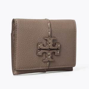 Tory Burch McGraw Leather Flap Card Case from $79