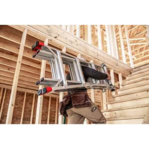 Tricam Lift Ladders LLMP-18 18-ft. Reach Aluminum Multi-Position Ladder, 375-lb. Weight Capacity - ANSI for $250