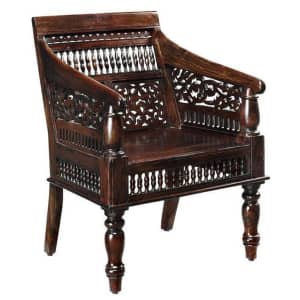 Home Decorators Collection Maharaja Solid Sheesham Wood Chair for $331 Home Decorators Collection Maharaja Solid Sheesham Wood Chair for $331