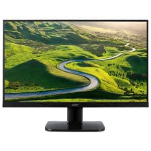 Acer 27" 1080p 75Hz LED Monitor for $140