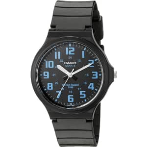 Casio Men's Easy To Read Quartz Casual Watch for $18