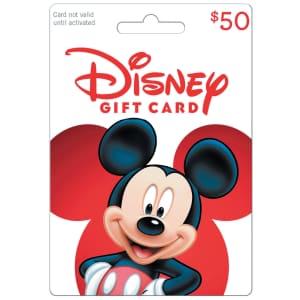 Disney Gift Cards at Sam's Club: Up to $15 off for members