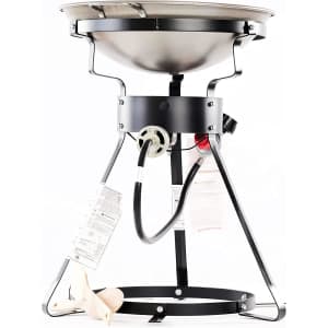 King Kooker 12" Portable Propane Outdoor Cooker with Wok for $53