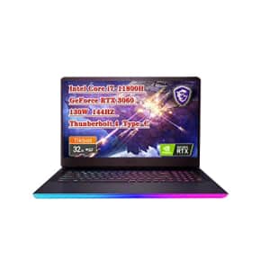 MSI GE76 Raider Gaming Laptop Intel Core i7-11800H, GeForce RTX 3060, 17.3" FHD 144HZ, 16GB RAM 1TB for $1,300