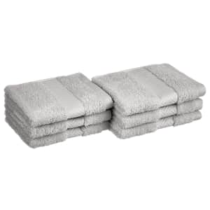 AmazonBasics Egyptian Cotton Washcloths 6-Pack for $10 AmazonBasics Egyptian Cotton Washcloths 6-Pack for $10