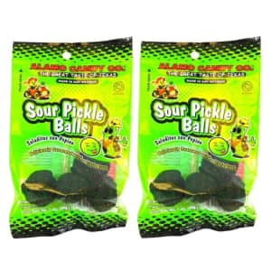 Alamo Candy Sour Pickle Balls 2-Pack for $7