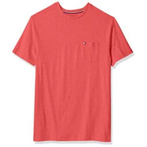 Tommy Hilfiger Big & Tall Men's Big and Tall Short Sleeve T-Shirt, B0452 RED Heather, 2XL-TL for $20 Tommy Hilfiger Big & Tall Men's Big and Tall Short Sleeve T-Shirt, B0452 RED Heather, 2XL-TL for $20