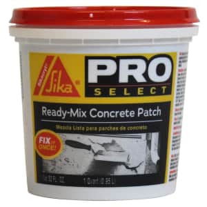Sika 1-Qt. Ready-Mix Concrete Patch for $9