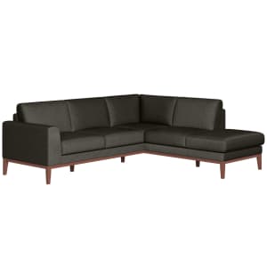 Handy Living Clydesdale 2-Piece Chaise Sectional Sofa for $1,000