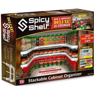 Spicy Shelf Expandable Shelf Organizers at Woot: from $15