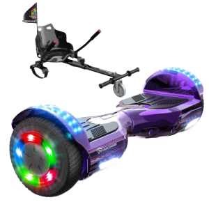 Evercross Scooter Hoverboard with Seat Attachment for $210