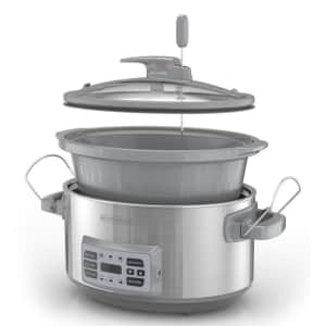 Black + Decker 7-Quart Digital Slow Cooker w/ Temperature Probe & Sous Vide for $65 Black + Decker 7-Quart Digital Slow Cooker w/ Temperature Probe & Sous Vide for $65