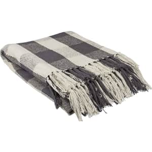 Primitives By Kathy Farmhouse Style Throw Blanket for $42