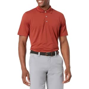 Amazon Essentials Men's Quick-Dry Golf Polo Shirt for $6