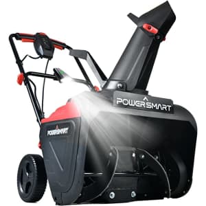 PowerSmart 21" Electric Snow Blower w/ LED Light for $230