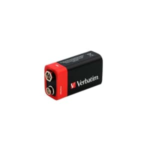 Verbatim 49924 9 V Alkaline Batteries for $10