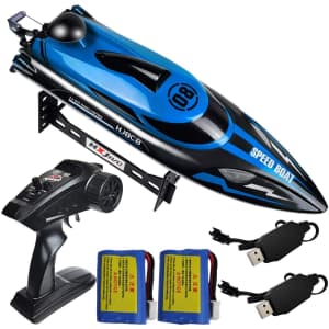 Hongxunjie RC Racing Boat for $39 Hongxunjie RC Racing Boat for $39