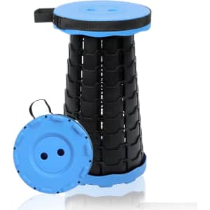 Foldable Portable Telescoping Stool for $17