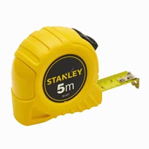 Stanley 1-30-497 Tape Measure, Yellow/Black, 5 m/19 mm for $9