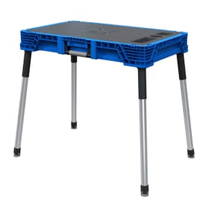 Hart Portable Heavy Duty Plastic Workbench for $43