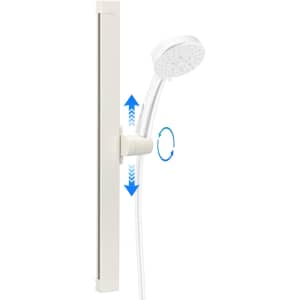 Blissland Adjustable Shower Head Slide Bar for $20
