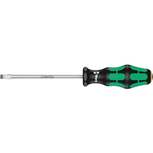 Wera 05007620001 Kraftform Plus 334 Slotted Screwdriver, Lasertip, 6mm Head, 5" Blade Length for $11 Wera 05007620001 Kraftform Plus 334 Slotted Screwdriver, Lasertip, 6mm Head, 5" Blade Length for $11