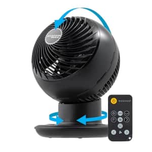 IRIS USA WOOZOO Fan with Remote, Oscillating Fan, Desk Fan, Table Air Circulator, Globe Fan, 10 for $95
