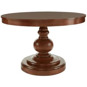 Home Decorators Collection Greymont 48" Round Pedestal Dining Table for $377 Home Decorators Collection Greymont 48" Round Pedestal Dining Table for $377