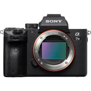 Sony Alpha a7 III 4K Full-Frame Mirrorless Interchangeable-Lens Camera for $1,800