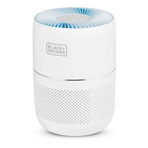 Black + Decker BLACK+DECKER Tabletop Air Purifier - 3-Stage Filtration System - HEPA Air Purifiers for Home for $65 Black + Decker BLACK+DECKER Tabletop Air Purifier - 3-Stage Filtration System - HEPA Air Purifiers for Home for $65