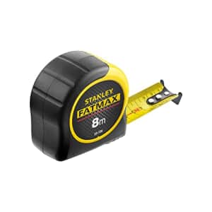 STANLEY FATMAX Tape Measure Blade Armor 8 M Metric Shock Resistant with Mylar Coating and Cushion for $27