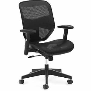 HON Prominent High Task Mesh Back and Seat Office Chair for Computer Desk, Black (HVL534), for $424
