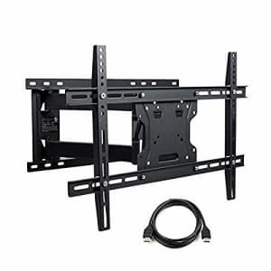 Atlantic Full Motion TV Wall-Mount - for Flat Screen TVs 37-84 inch w/HDMI PN63607140 in Black for $125