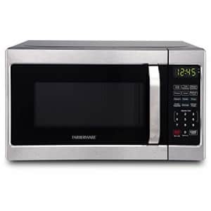 Farberware Classic FMO07AHTBKJ 0.7 Cu. Ft. 700-Watt Microwave Oven with LED Lighting, Brushed for $85 Farberware Classic FMO07AHTBKJ 0.7 Cu. Ft. 700-Watt Microwave Oven with LED Lighting, Brushed for $85